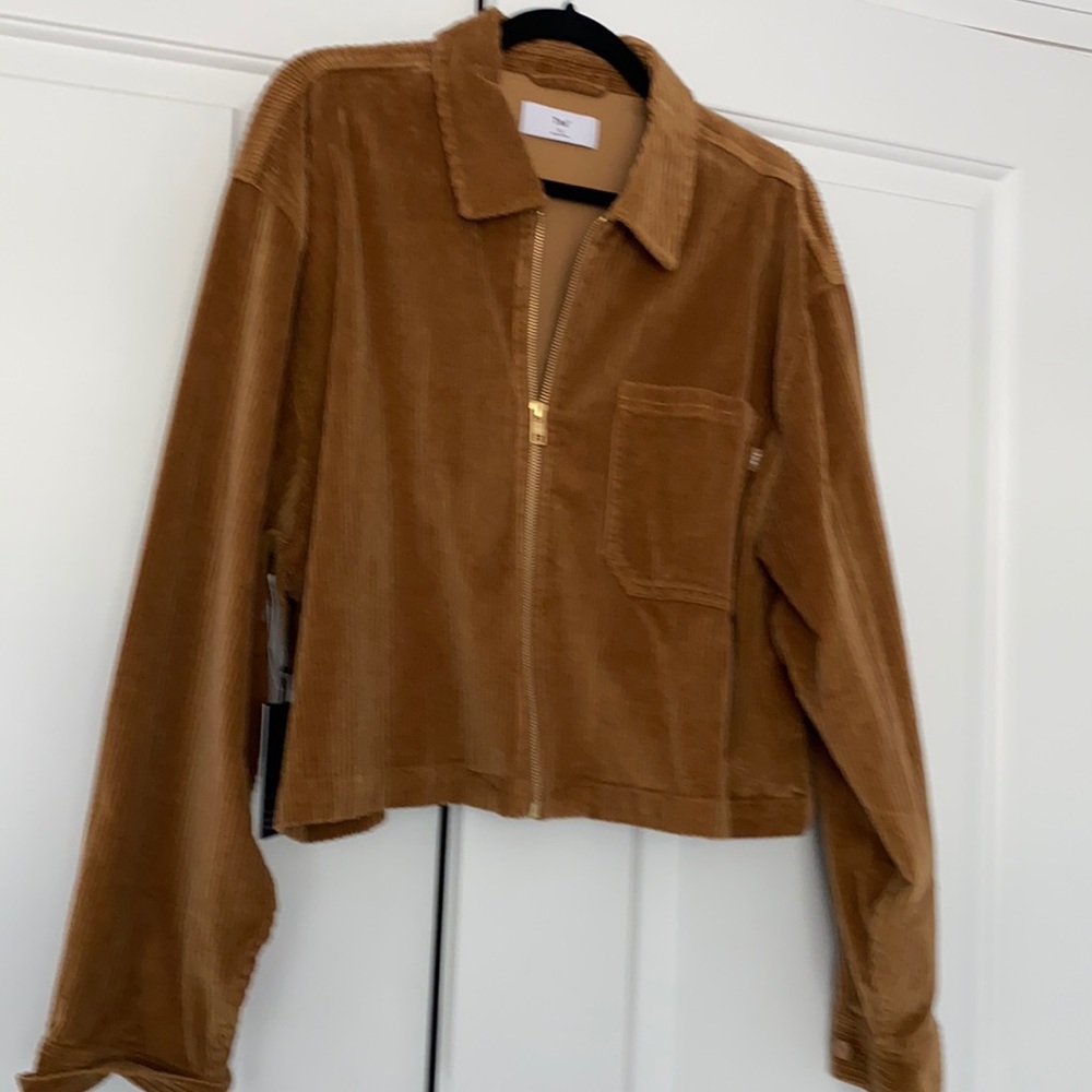 TNA corduroy jacket Fabric from france